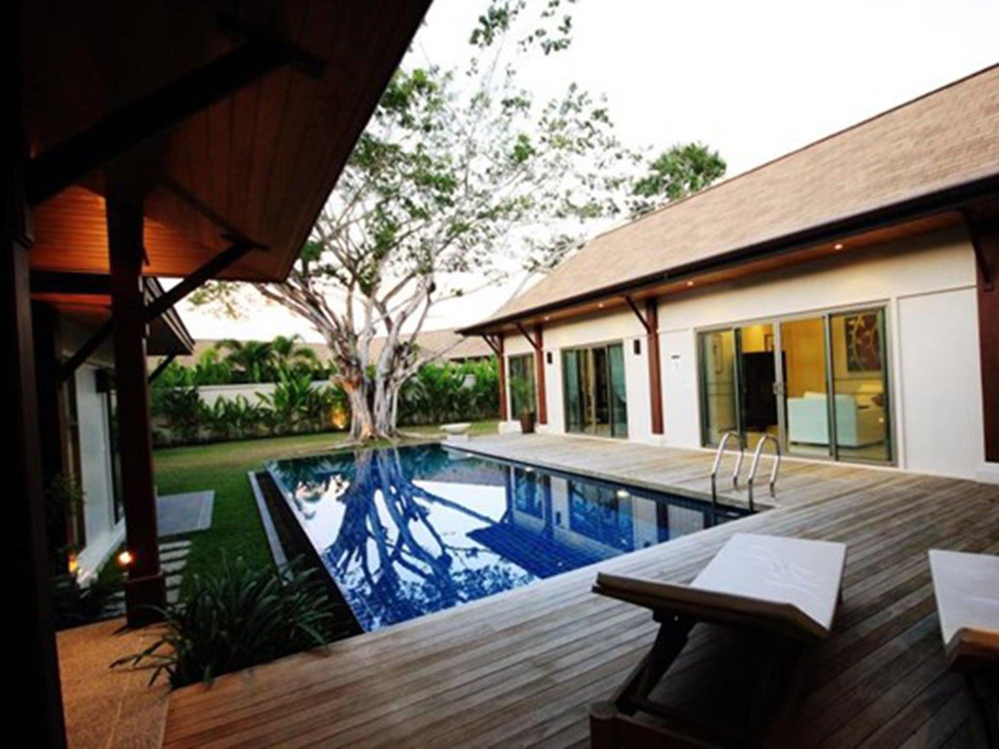 Two Villas Holiday Oriental Style Layan Beach Phuket Luaran gambar