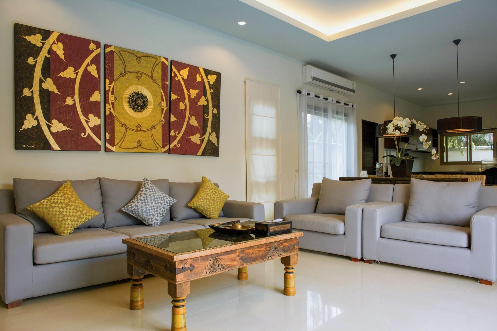 Two Villas Holiday Oriental Style Layan Beach Phuket Luaran gambar