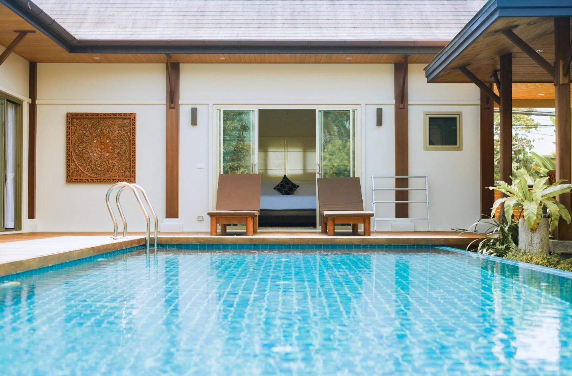 Two Villas Holiday Oriental Style Layan Beach Phuket Luaran gambar